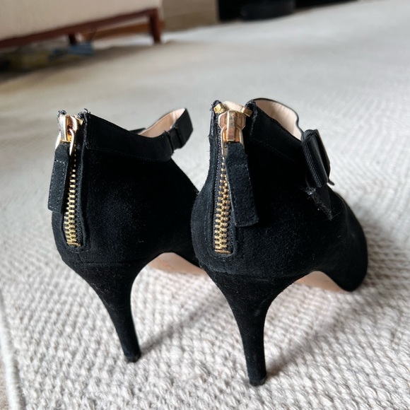 Nine West black heel size 8 - Picture 3 of 3